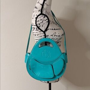 Homage Year Bright Blue Abundant Ova Manifestation Crossbody Bag